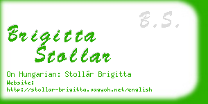 brigitta stollar business card